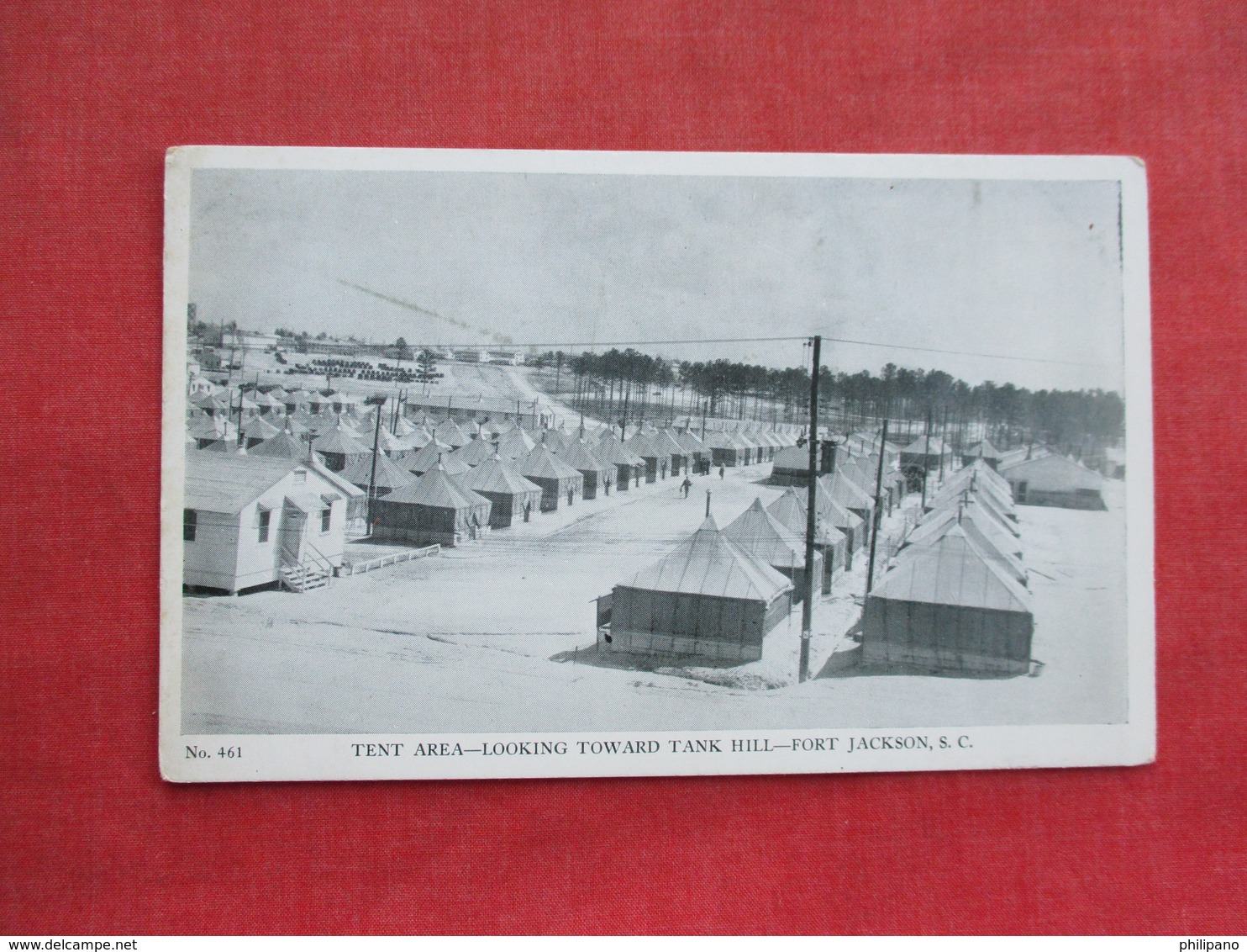 Tent Area  Camp Jackson     South Carolina > Columbia   Ref 3274 - Columbia