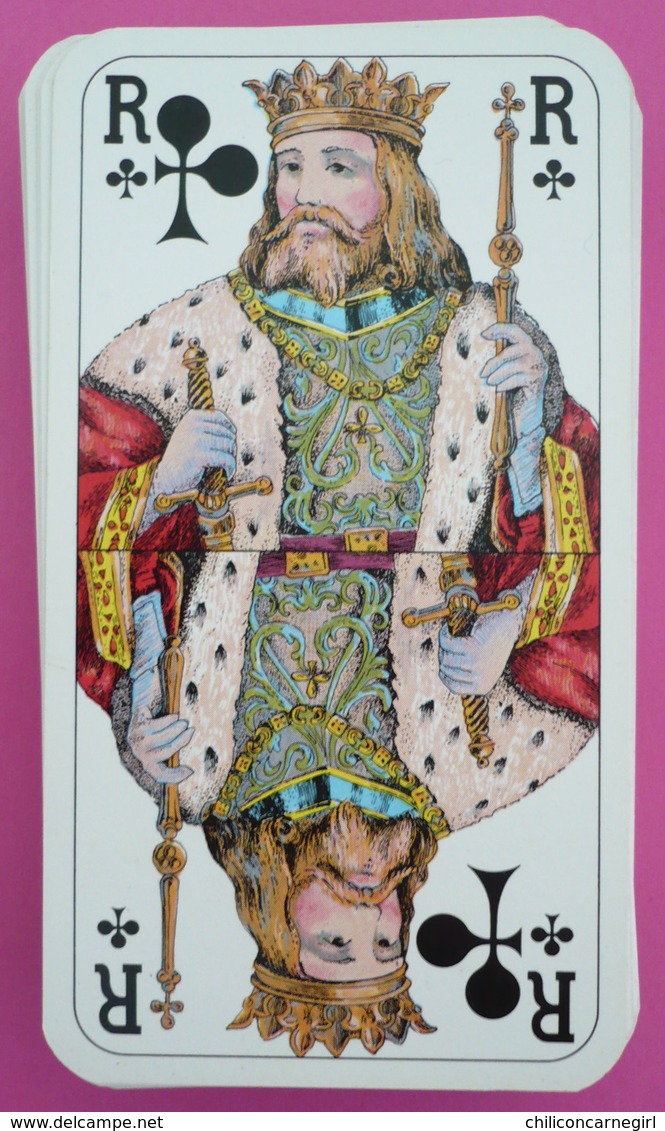 Jeu de Cartes TAROT - CARTA MUNDI 80 cartes - Règle du jeu - Histoire - Métier Ancien - Très bon état - Sans étui