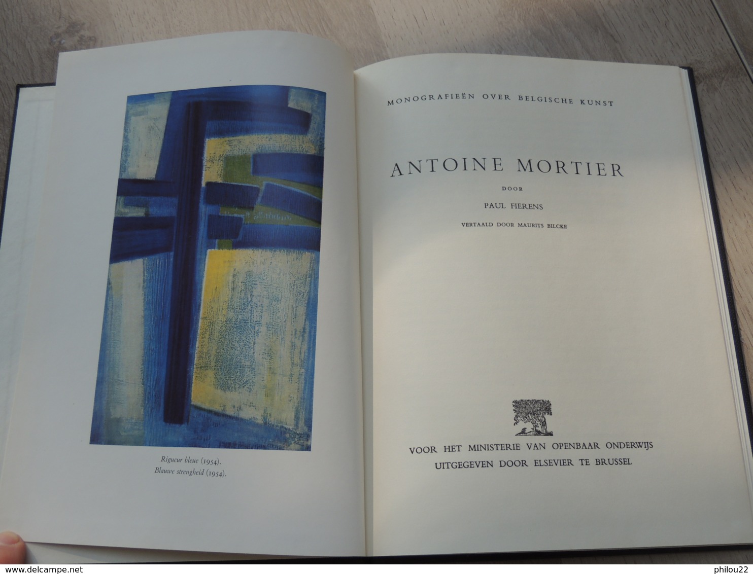 MONOGRAPHIES DE L'ART BELGE - 17 VOLUMES - EDITIONS ELSEVIER VERS 1950-1965