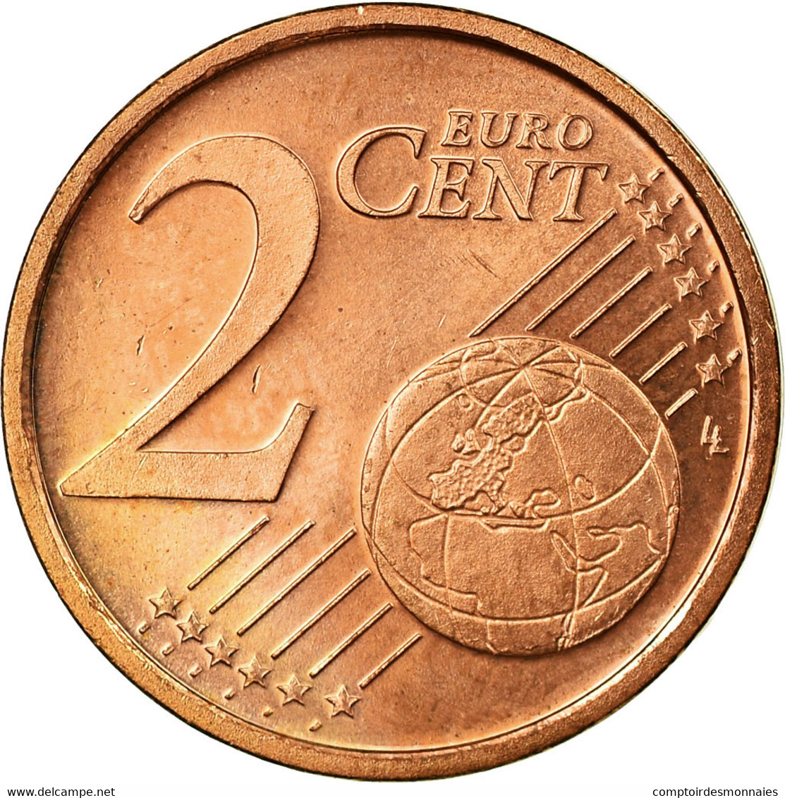 République Fédérale Allemande, 2 Euro Cent, 2002, TTB, Copper Plated Steel - Allemagne