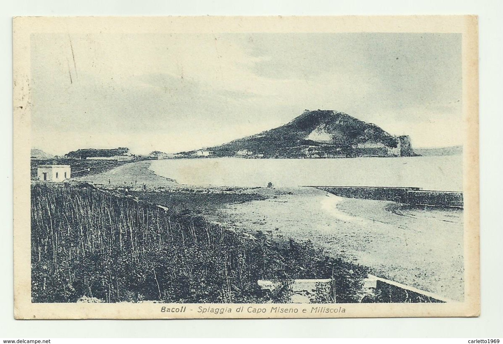 BACOLI - SPIAGGIA DI CAPO MISENO E MILISCOLA  - VIAGGIATA FP - Napoli (Naples)