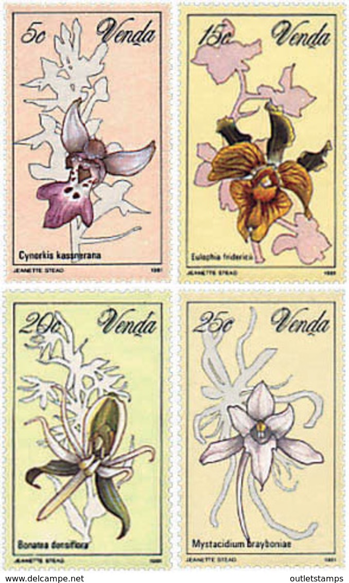 Ref. 92711 * NEW *  - VENDA . 1981. ORCHIDS. ORQUIDEAS - Venda