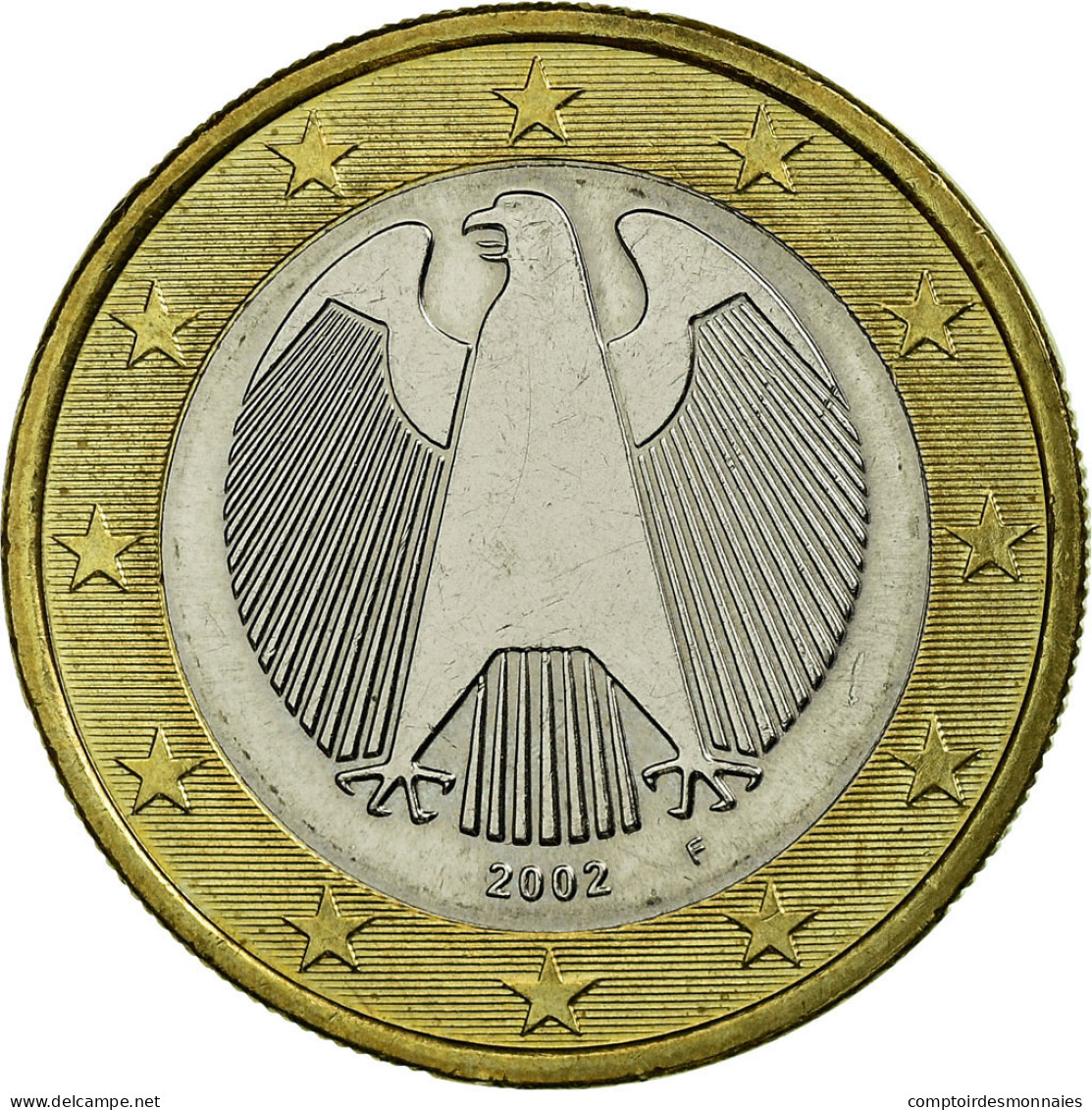 République Fédérale Allemande, Euro, 2002, TTB, Bi-Metallic, KM:213 - Germania