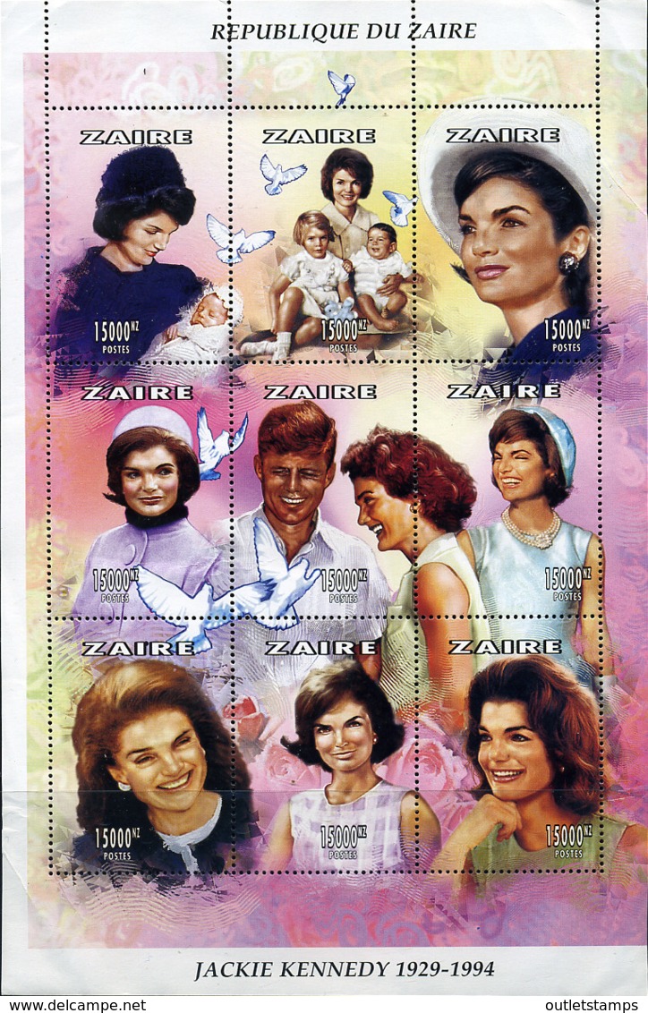 Ref. 362694 * HINGED *  - ZAIRE . 1997. JACKIE KENNEDY - Otros & Sin Clasificación