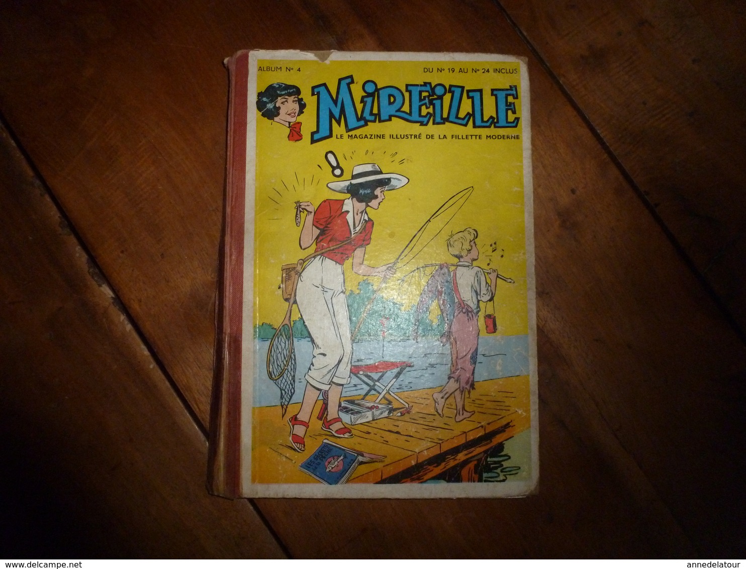 Année 1954  (N°  20 - 21 - 22 - 23)  De MIREILLE Le Magazine Illustré De La Fillette Moderne - Lots De Plusieurs Livres