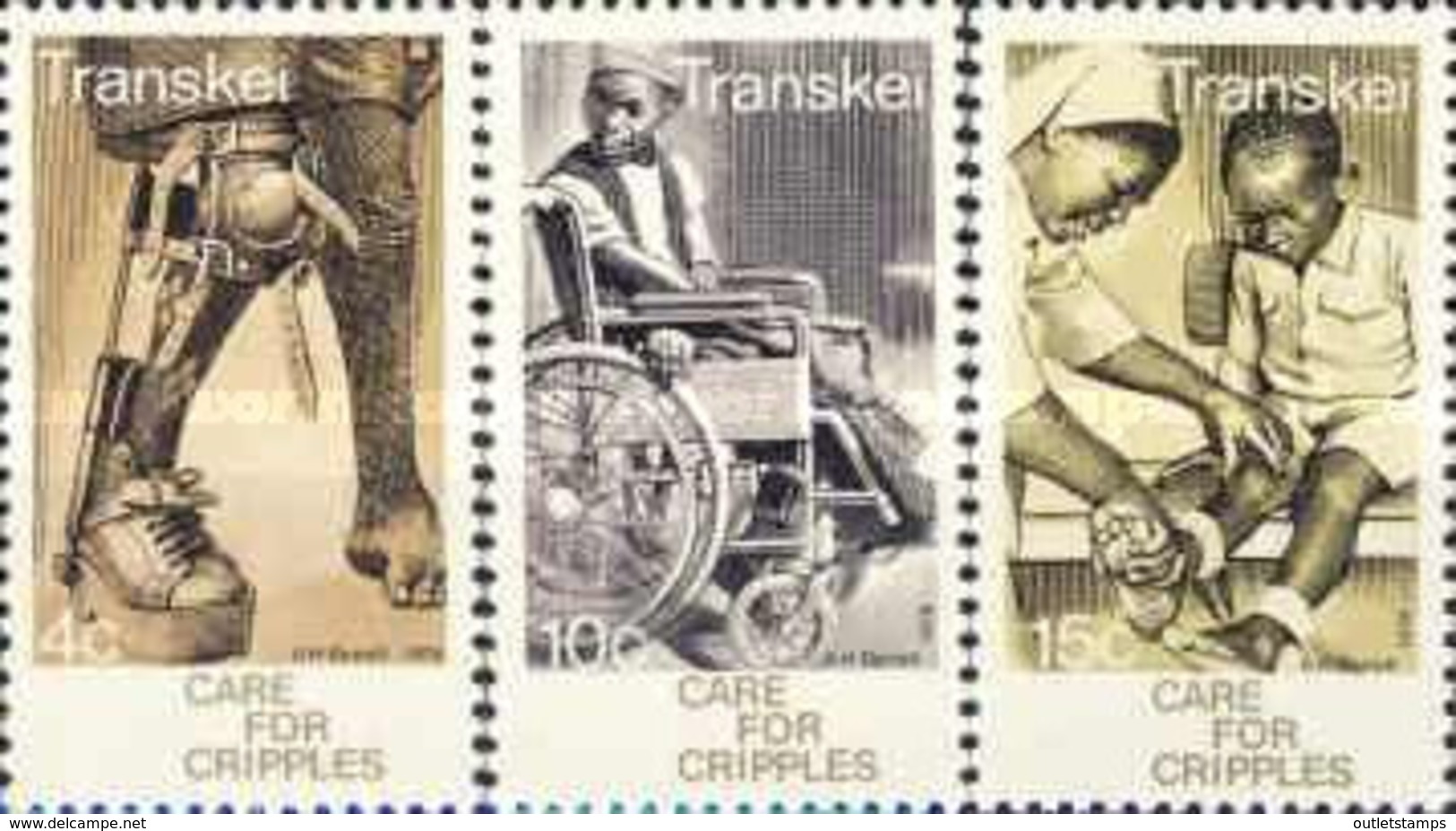 Ref. 365905 * NEW *  - TRANSKEI . 1978. DIA DE LOS DESCAPACITADOS - Transkei