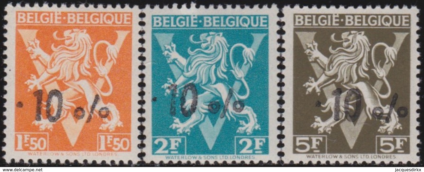 Belgie    .    OBP   .      724  K/L/M         .     **   .      Postfris      .  / .   Neuf SANS Charniere - Nuevos
