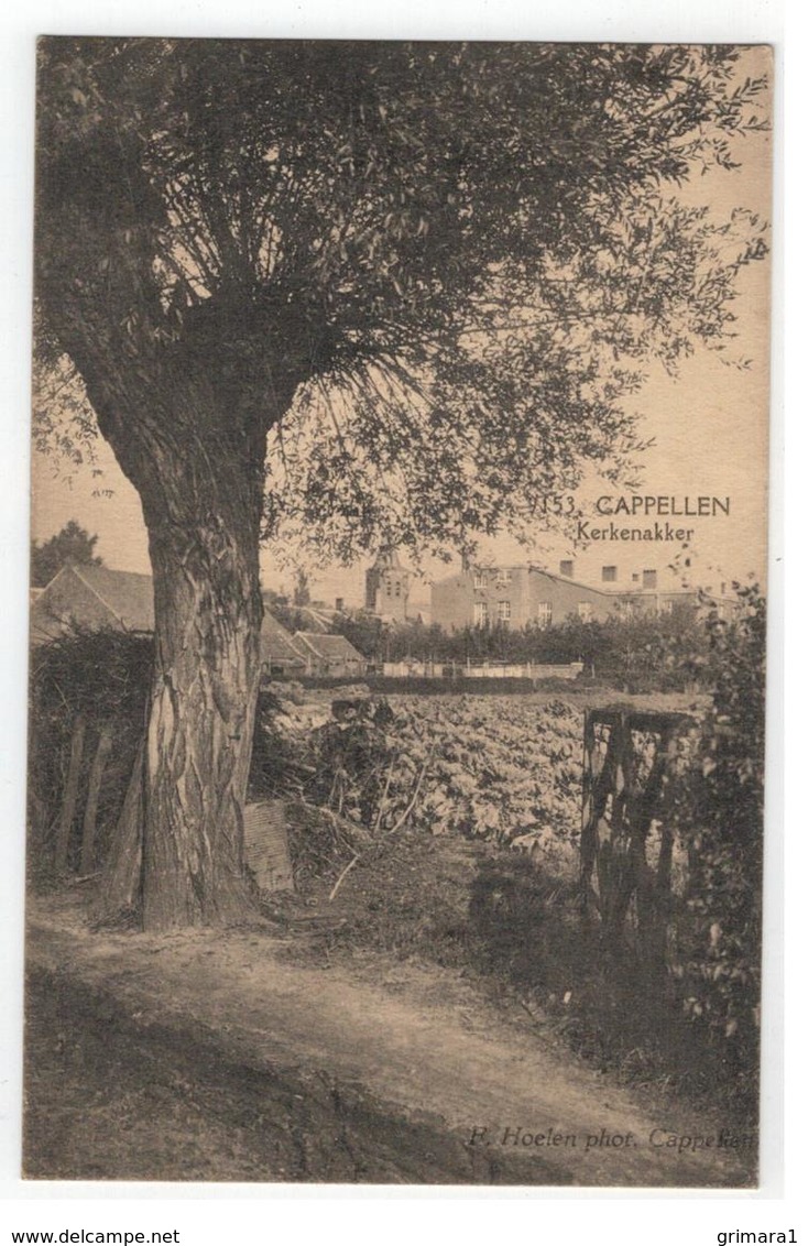 Kapellen  9153  CAPPELLEN  Kerkenakker F.Hoelen Phot. Cappellen 1927 - Kapellen