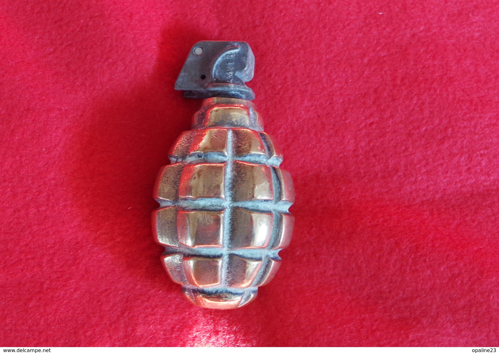 TRES RARE GRENADE FRANCAISE F1 EN BRONZE WW1 1914/1918 - 1914-18