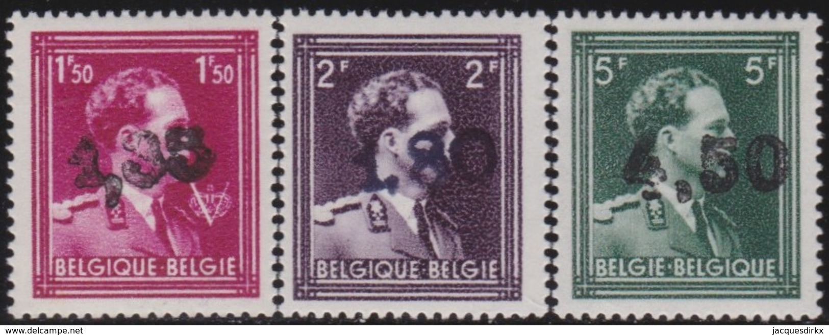 Belgie    .    OBP   .      3 Zegels   Keur        .     **   .      Postfris      .  / .   Neuf SANS Charniere - Unused Stamps