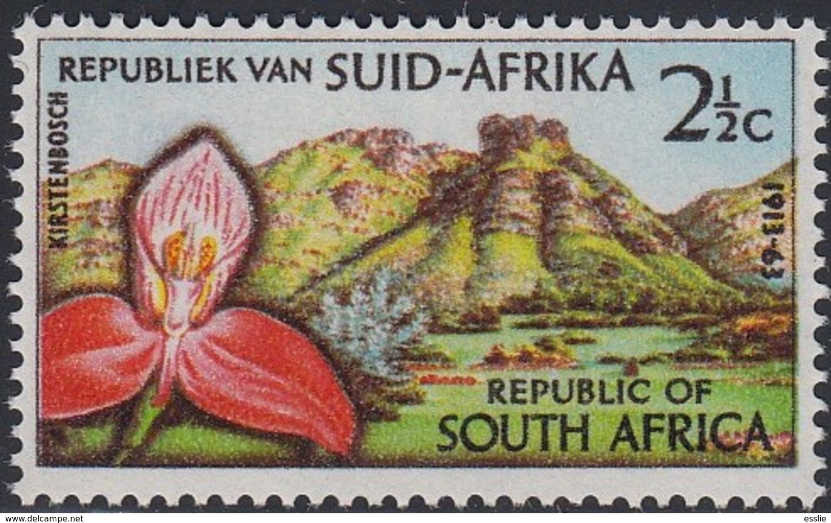 South Africa RSA - 1963 - 50th Anniversary Of The Kirstenbosch Botanic Gardens Cape Town - Unused Stamps