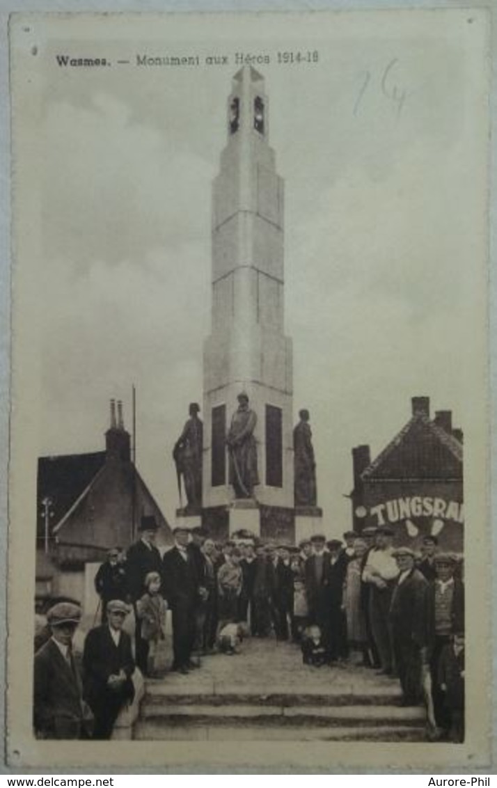 Wasmes Monument Aux Héros 1914-18 - Colfontaine