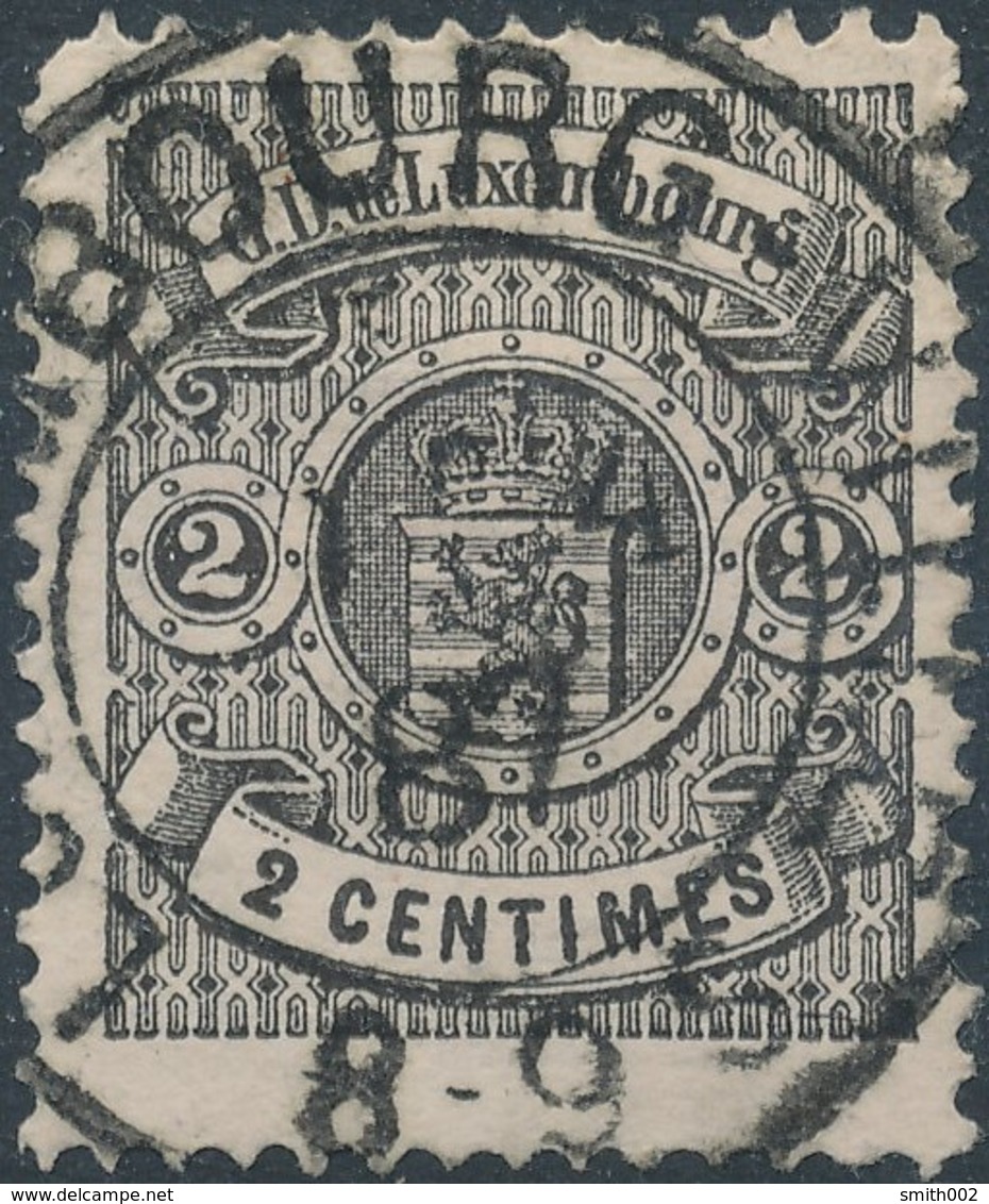 1875 - Mi 28, Yt 27 - 2c, Oblitére - 1859-1880 Armoiries