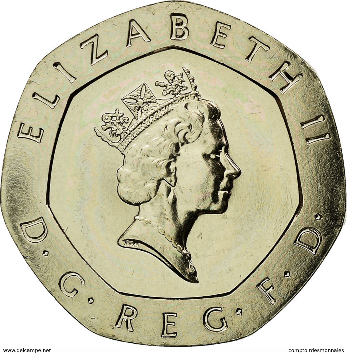 Monnaie, Grande-Bretagne, Elizabeth II, 20 Pence, 1991, SPL, Copper-nickel - 20 Pence