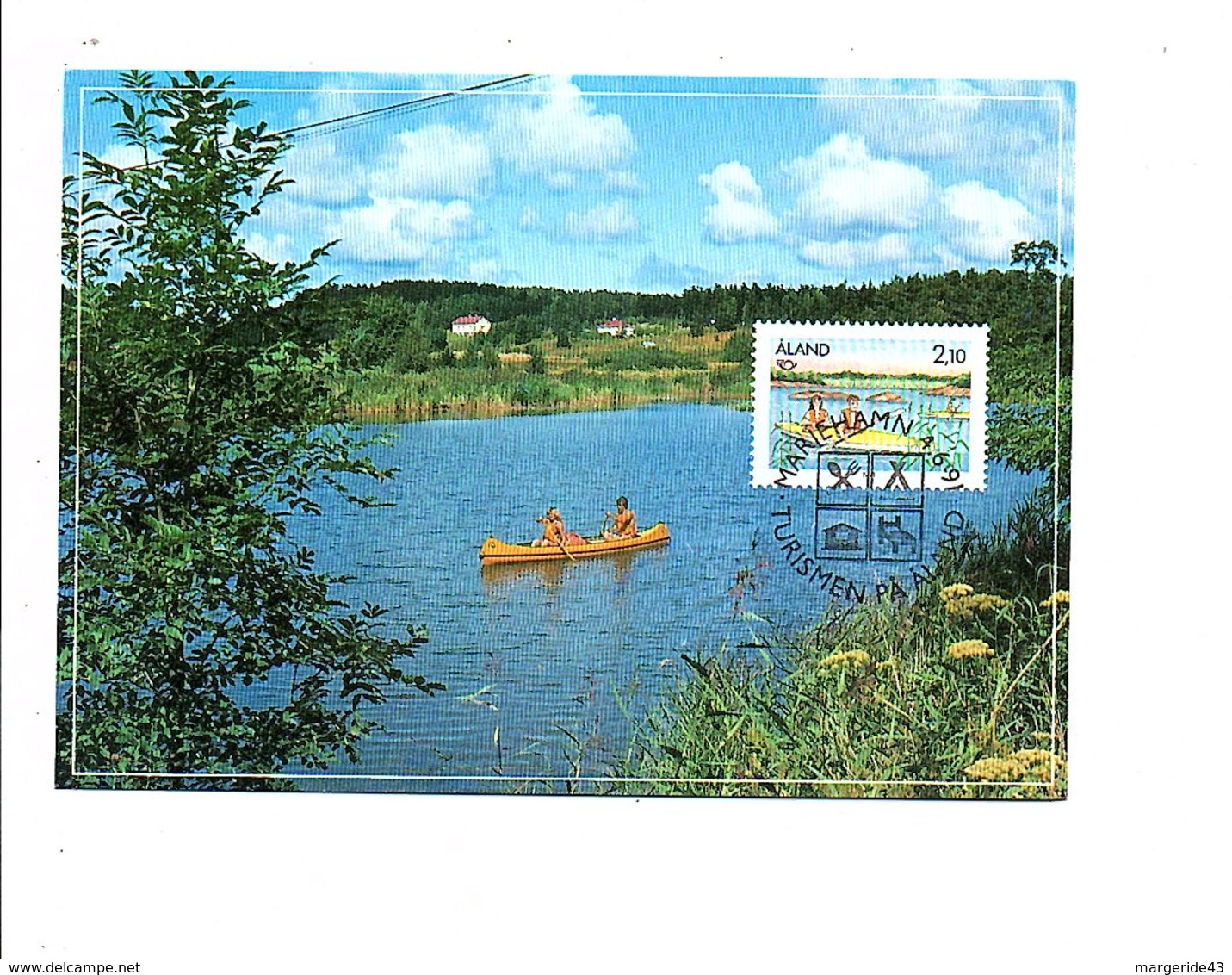 ALAND CARTE MAXIMUM 1991 CANOE KAYAK - Aland