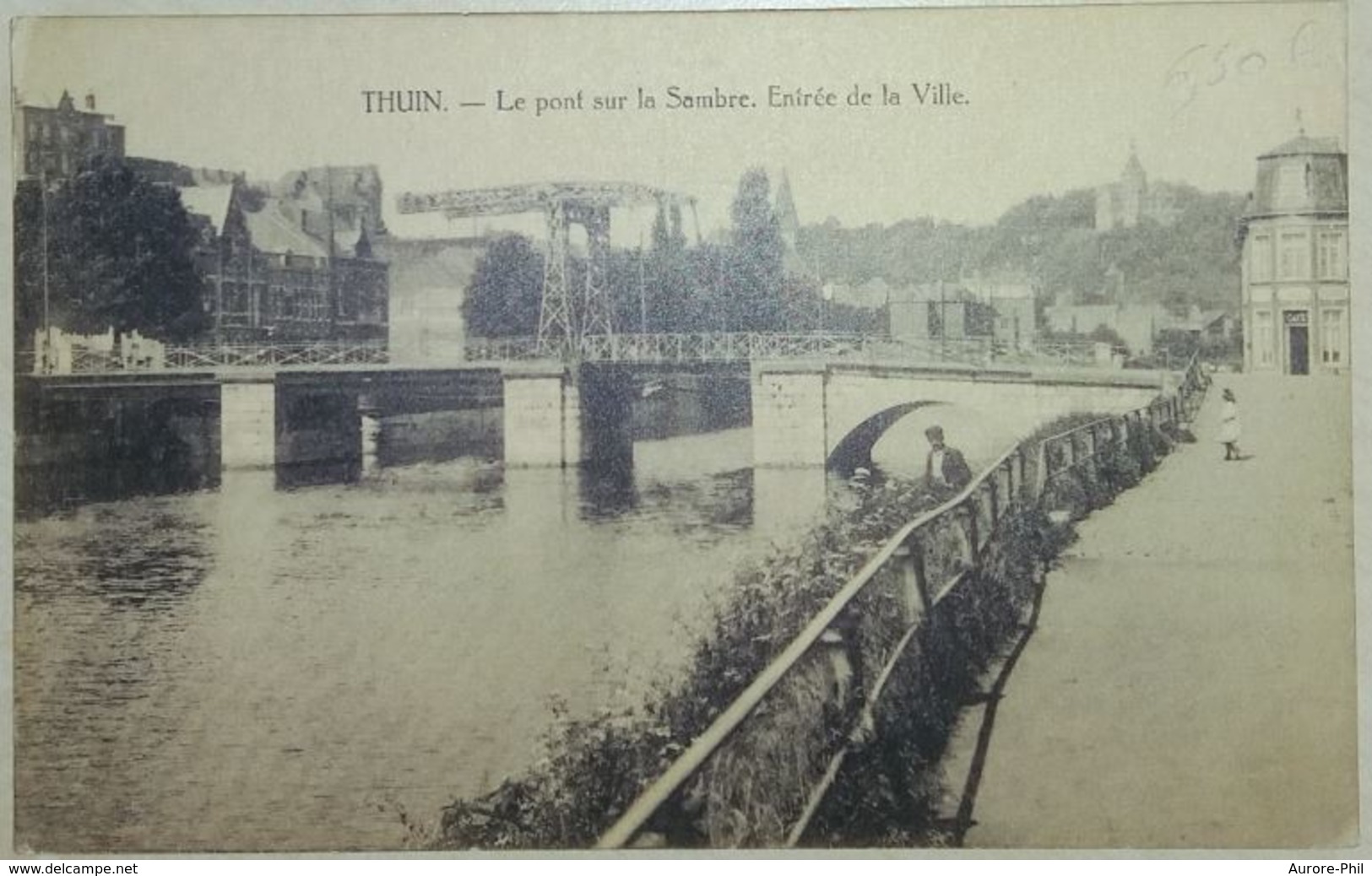 Thuin Le Pont Sur La Sambre . Entrée De La Ville - Thuin