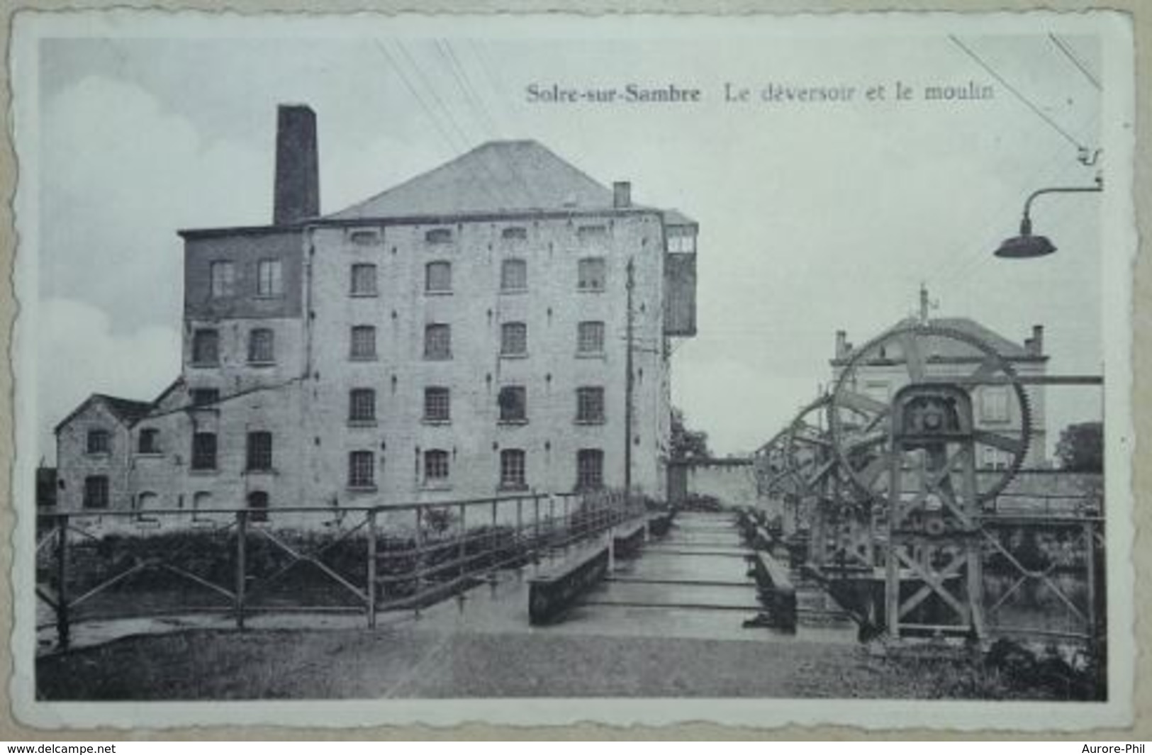 Solre-sur-Sambre Le Déversoir Et Le Moulin - Erquelinnes