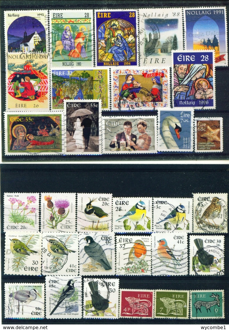 IRELAND - Collection Of 100 Different Postage Stamps Off Paper (all Scanned) - Lots & Serien