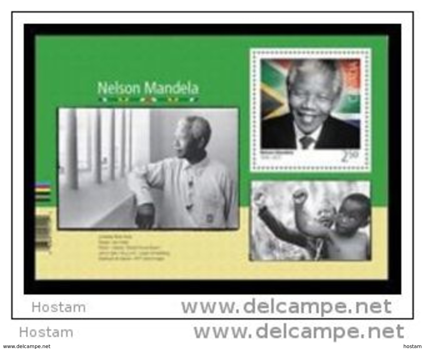 CANADA 2015. #2805   NELSON MANDELA. Souvenir Sheet Of 2.50 $ Stamp - Blocs-feuillets