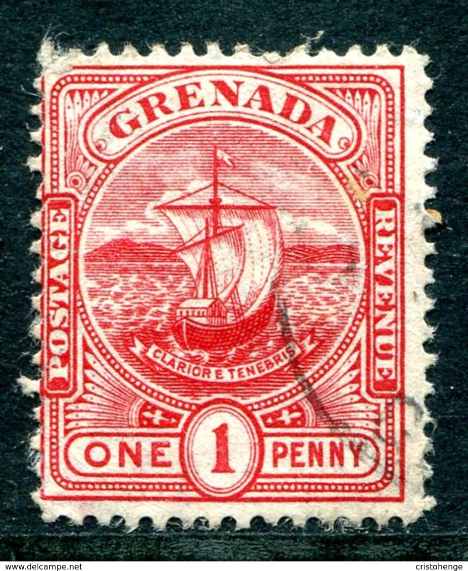 Grenada 1906 KEVII - Badge Of The Colony - 1d Carmine Used (SG 78) - Grenada (...-1974)