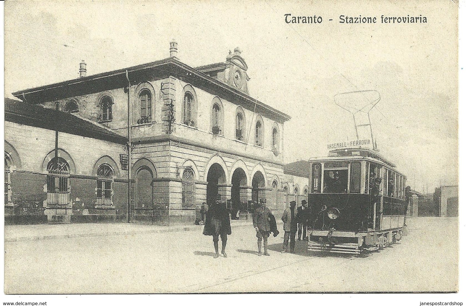 TARANTO - STATION FERROVIARIA - TROLLEY BUS - PUGLIA - ITALY - Taranto