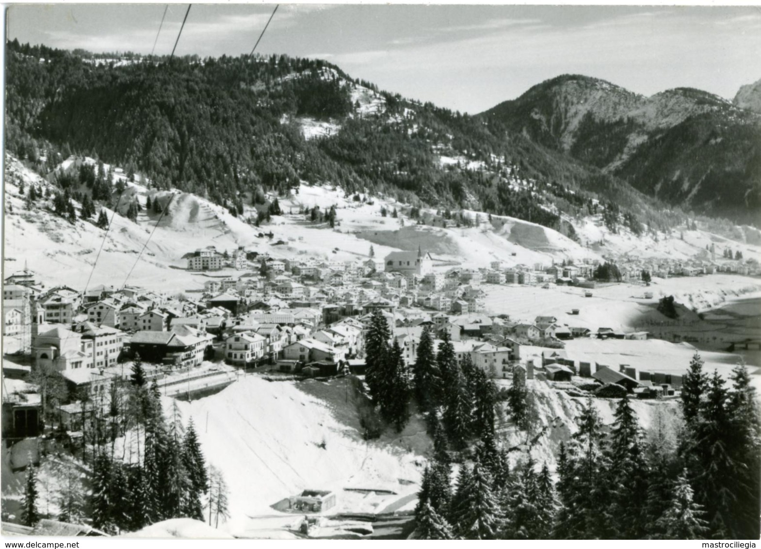 AURONZO DI CADORE  BELLUNO  Funivia Per Monte Agudo  Panorama Invernale - Belluno