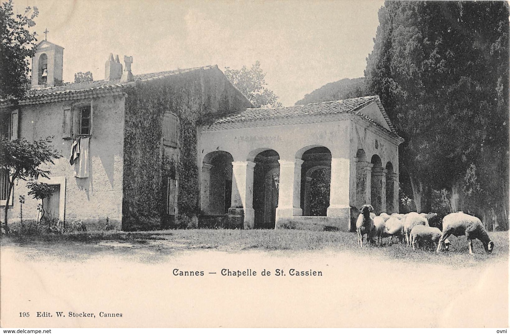 06 - CPA CANNES Chapelle De ST Cassien RARE - Cannes