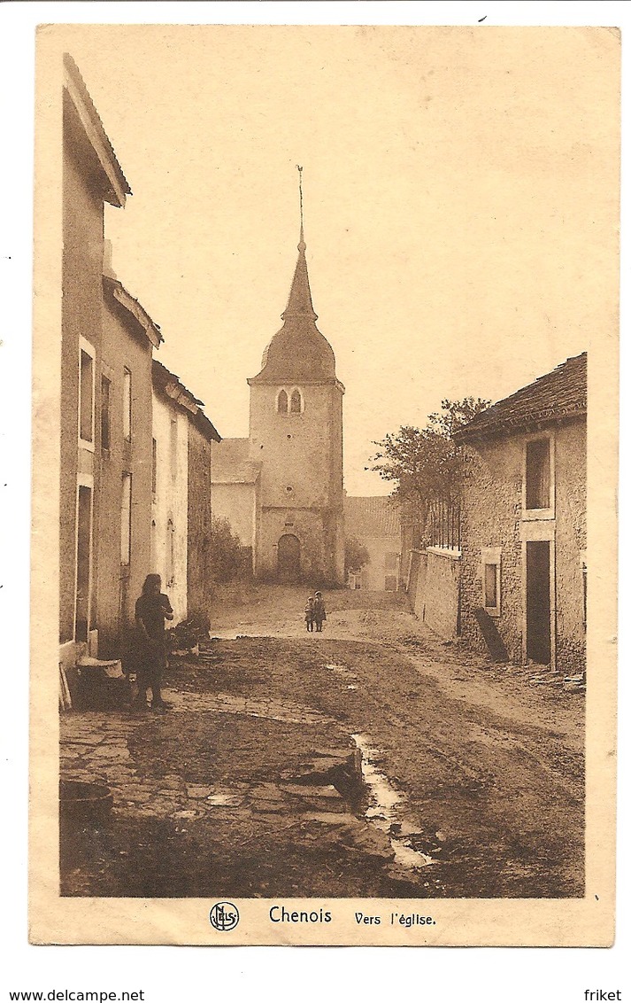 - 1725 -     CHENOIS Vers L EGLISE - Meix-devant-Virton