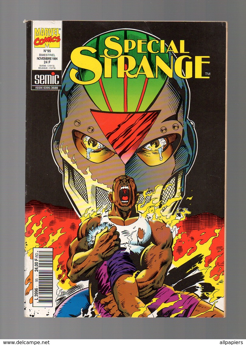 Spécial Strange N°95 Les étranges X-Men - Les Romains - L'arme Y - Les New Warriors De 1994 - Special Strange