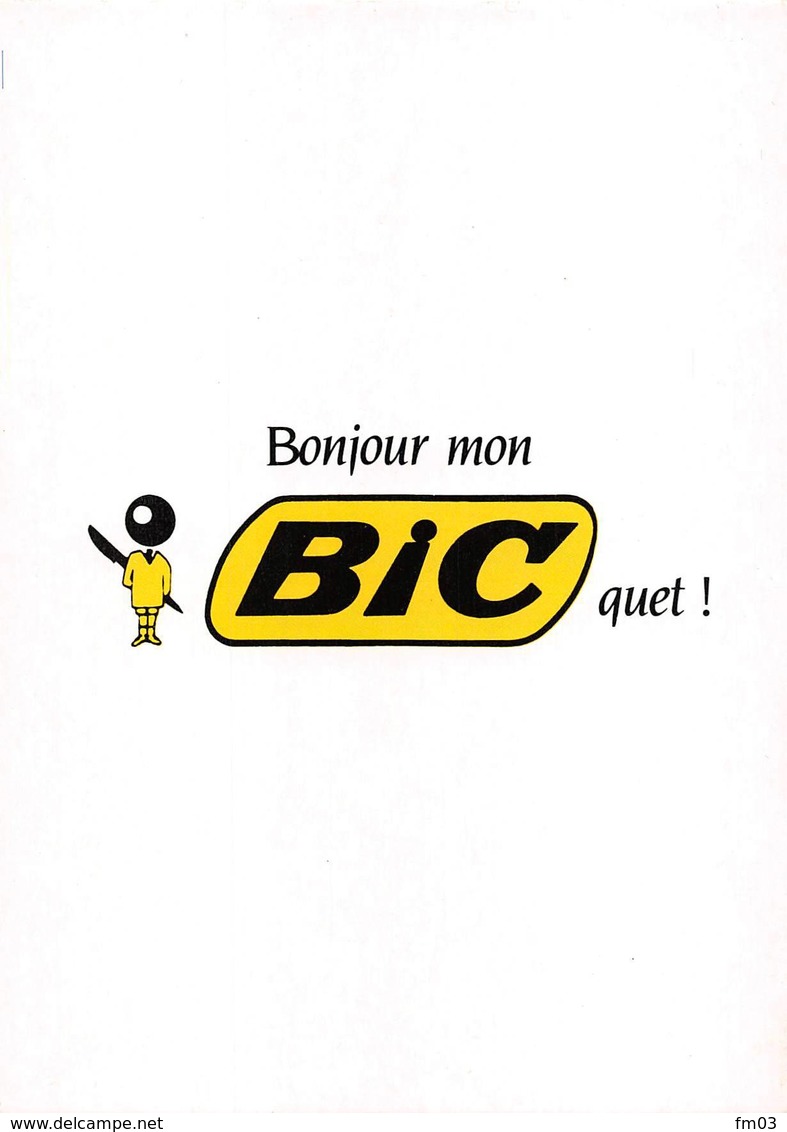 Publicité Bic - Advertising