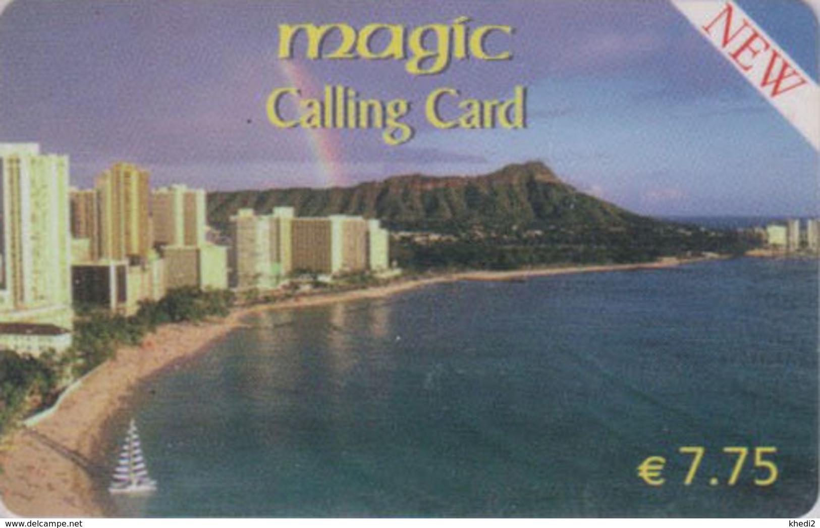 Polynesia telecarte/phonecard.. pf58a 30u gem1b fish turtle 06/97 € c6 chip 