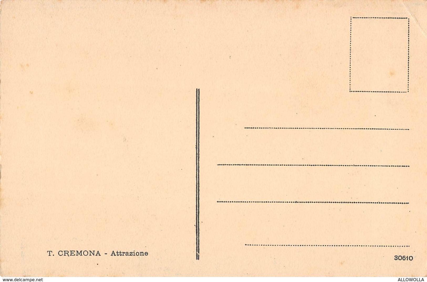 3187 " TRANQUILLO CREMONA-ATTRAZIONE" STROFA DI GIACOSA- CARTOLINA POSTALE  ORIGINALE NON SPEDITA - Pittura & Quadri