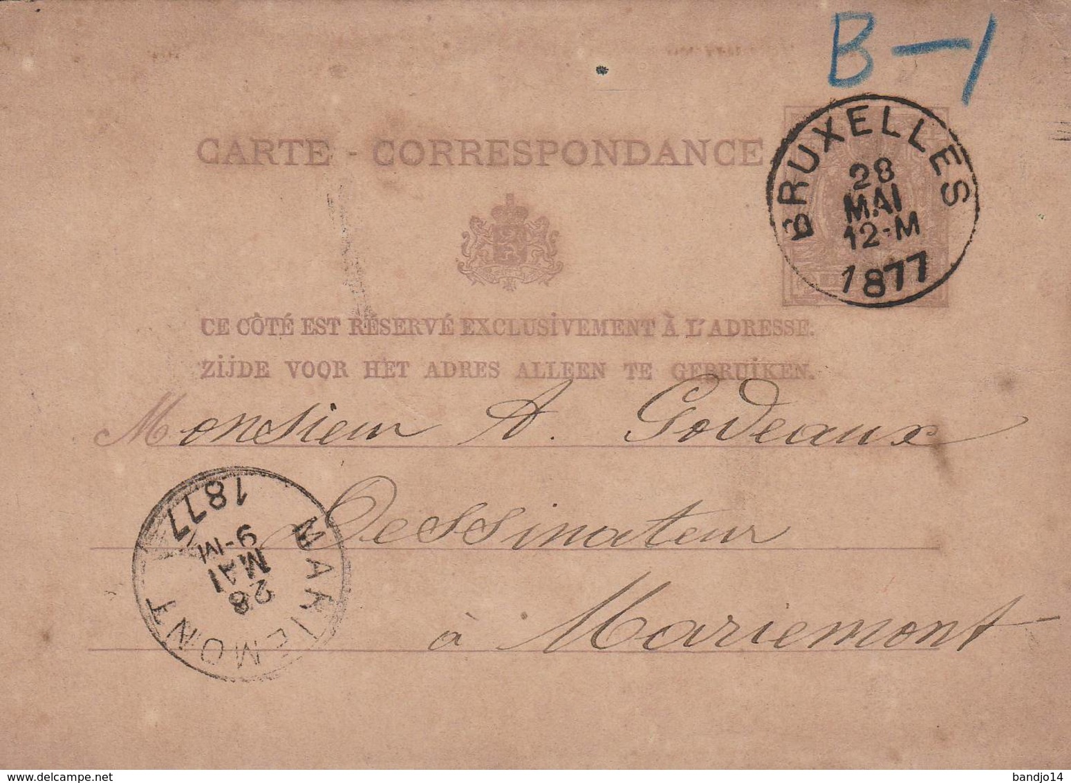 Petit Lot De  7 Cartes Postales  Anciennes  - Scan Recto-verso - Postcards 1871-1909