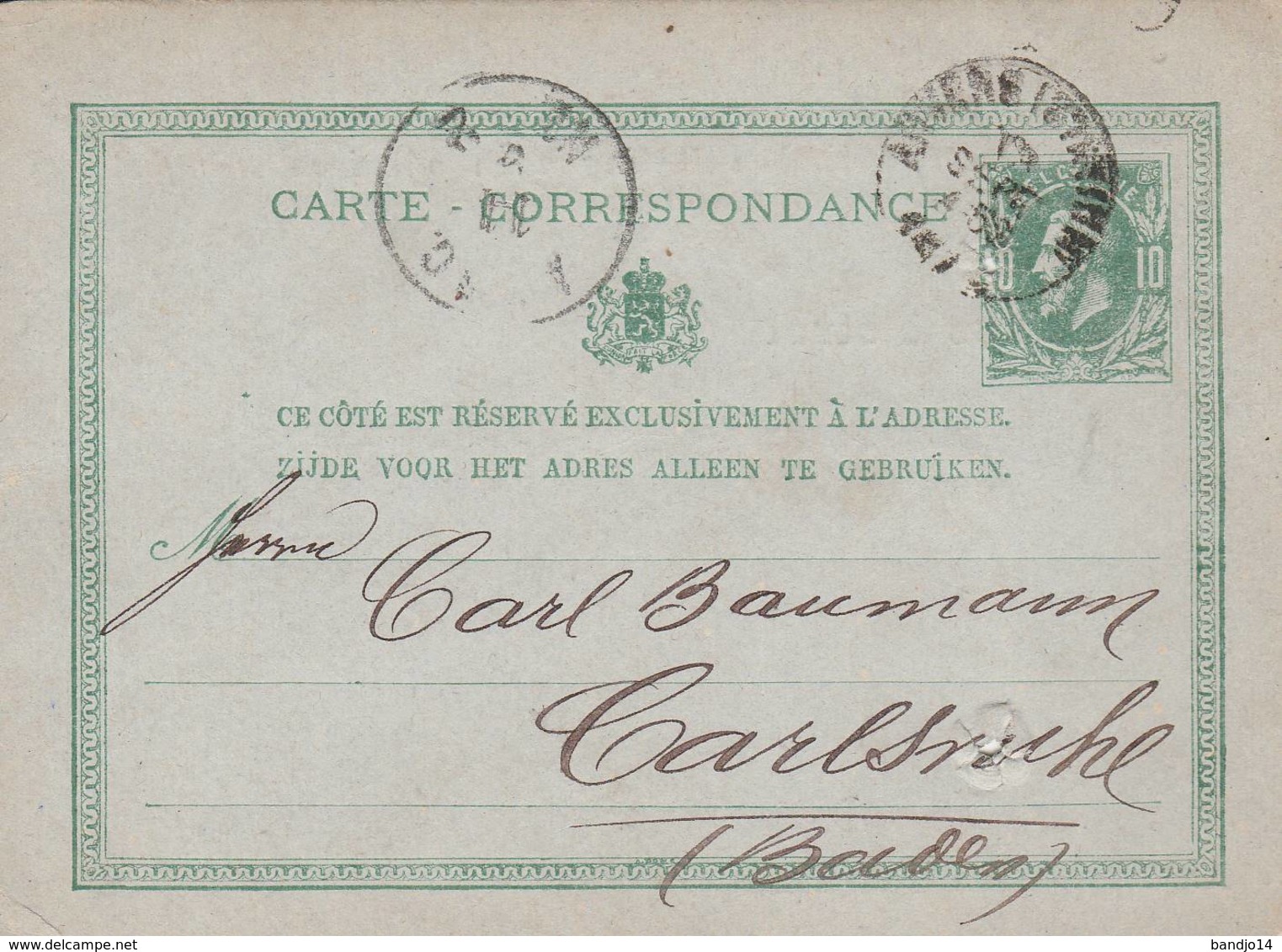 Petit Lot De  7 Cartes Postales  Anciennes  - Scan Recto-verso - Postcards 1871-1909
