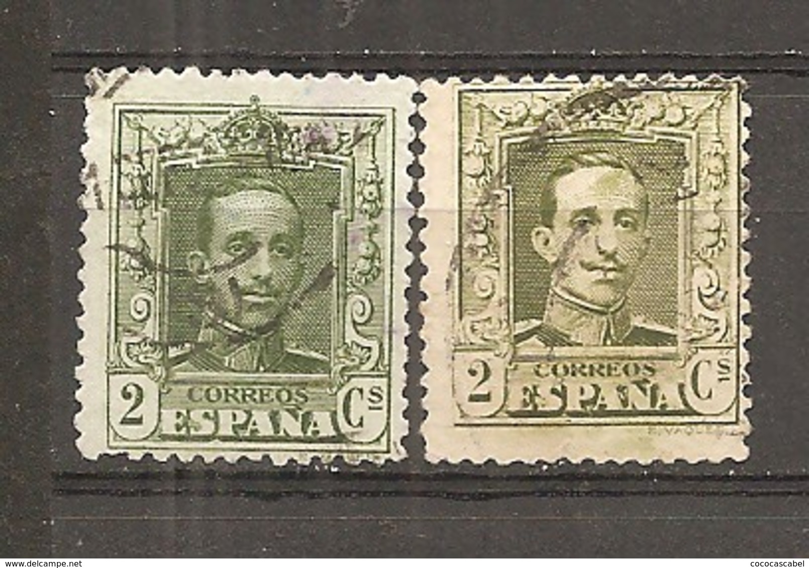 España/Spain-(usado) - Edifil  310-10A - Yvert  272-72a (o) - Usados