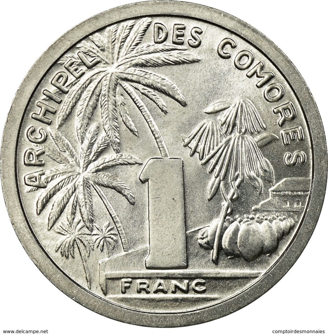 Monnaie, Comoros, Franc, 1964, Paris, SUP, Aluminium, KM:4 - Comores