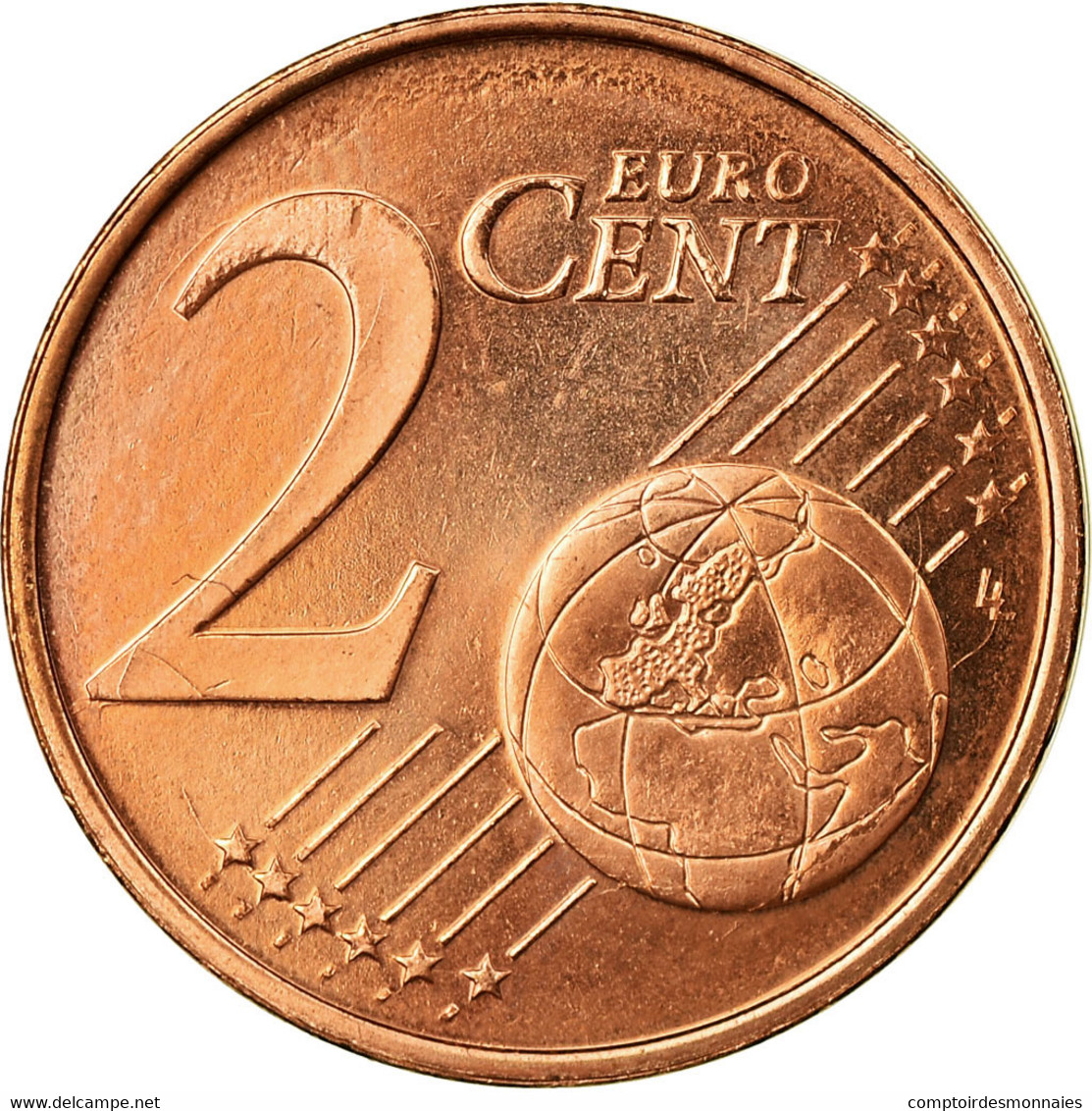 Chypre, 2 Euro Cent, 2008, TTB, Copper Plated Steel, KM:79 - Zypern