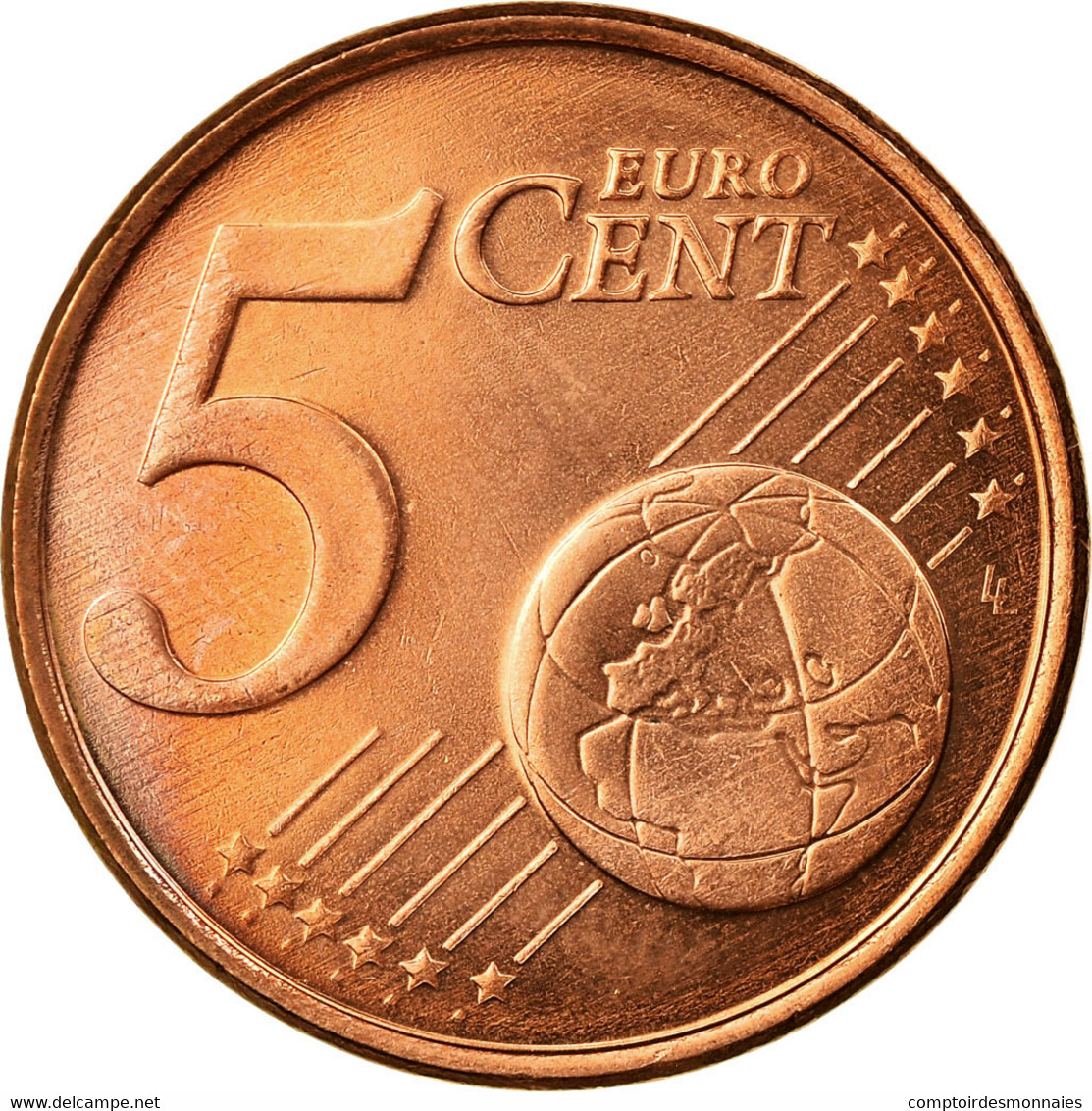 Chypre, 5 Euro Cent, 2008, SUP, Copper Plated Steel, KM:80 - Chypre