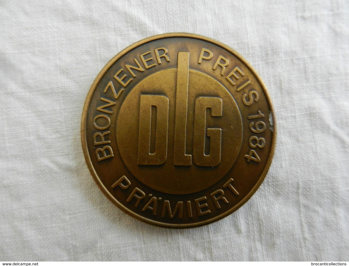 Médaille De Table En Bronze  Deutsche Landwirtschafts Gesellschaft 1984 - Autres & Non Classés