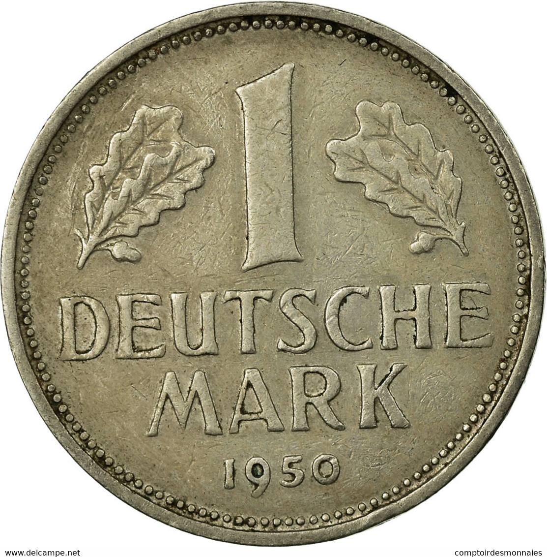 Monnaie, République Fédérale Allemande, Mark, 1950, Munich, TTB - 1 Marco