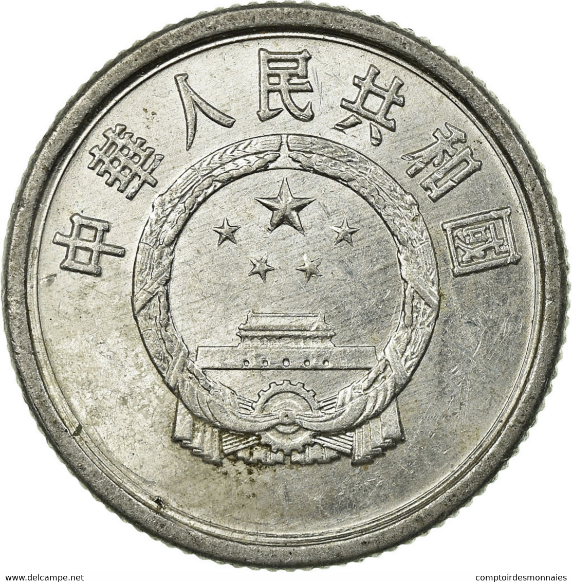 Monnaie, CHINA, PEOPLE'S REPUBLIC, Fen, 1983, TTB, Aluminium, KM:1 - Chine