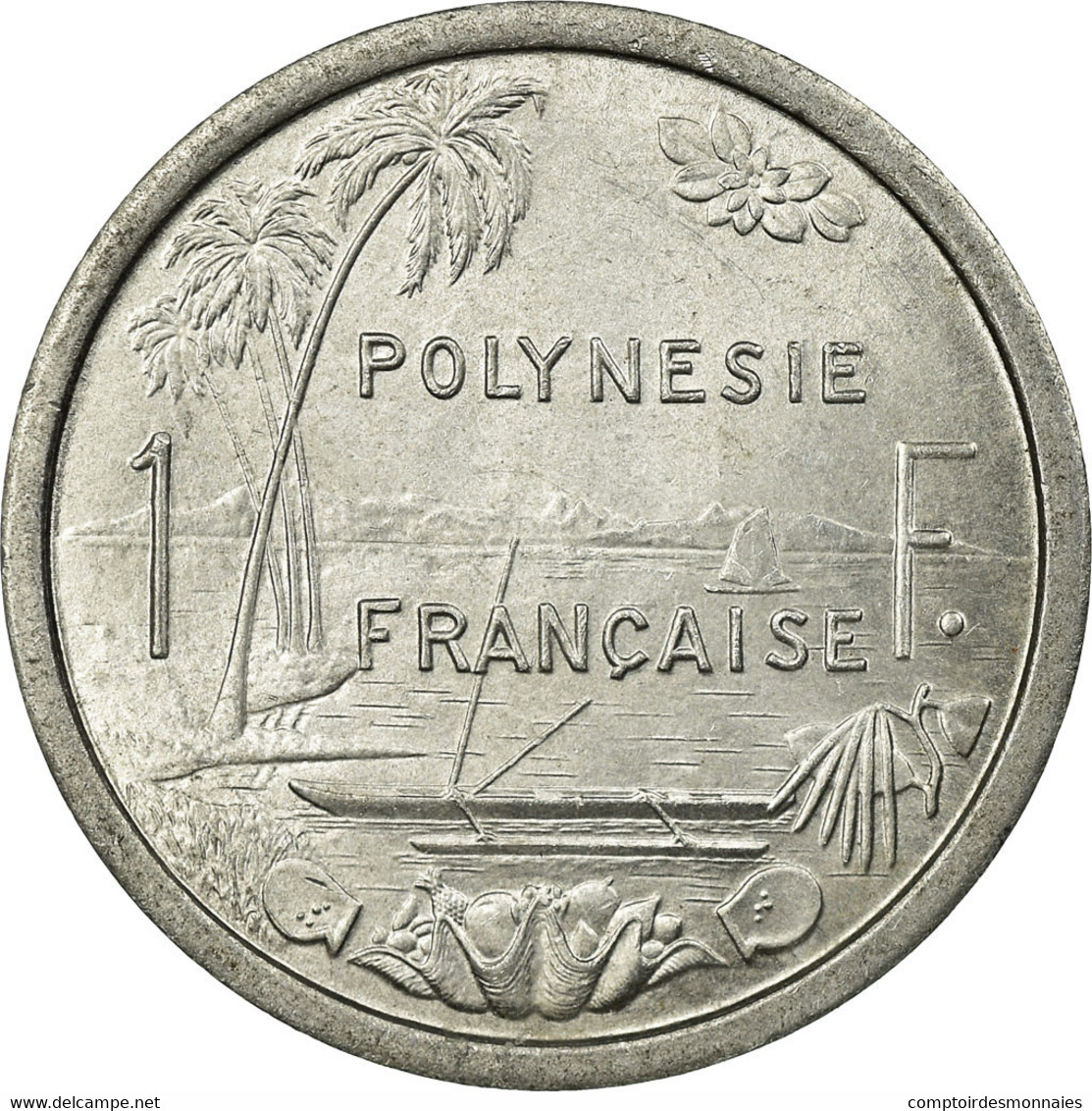 Monnaie, French Polynesia, Franc, 1965, SUP, Aluminium, KM:2 - Polynésie Française