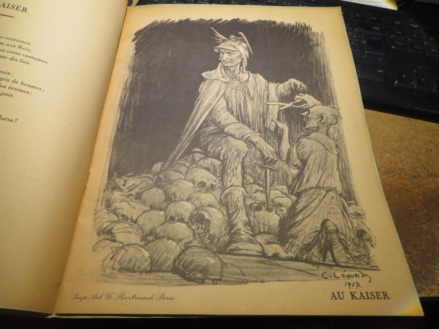 FAC-SIMILES DE DESSINS DE C.LEANDRE,voir tous les scans tout bien montré ,tres bon etat 1917