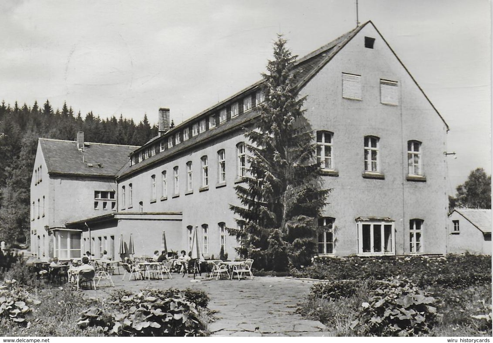 AK 0213  Grünbach ( Vogtland ) - FDGB Erholungsheim " Louis Müller " / Ostalgie , DDR Um 1975 - Falkenstein (Vogtland)