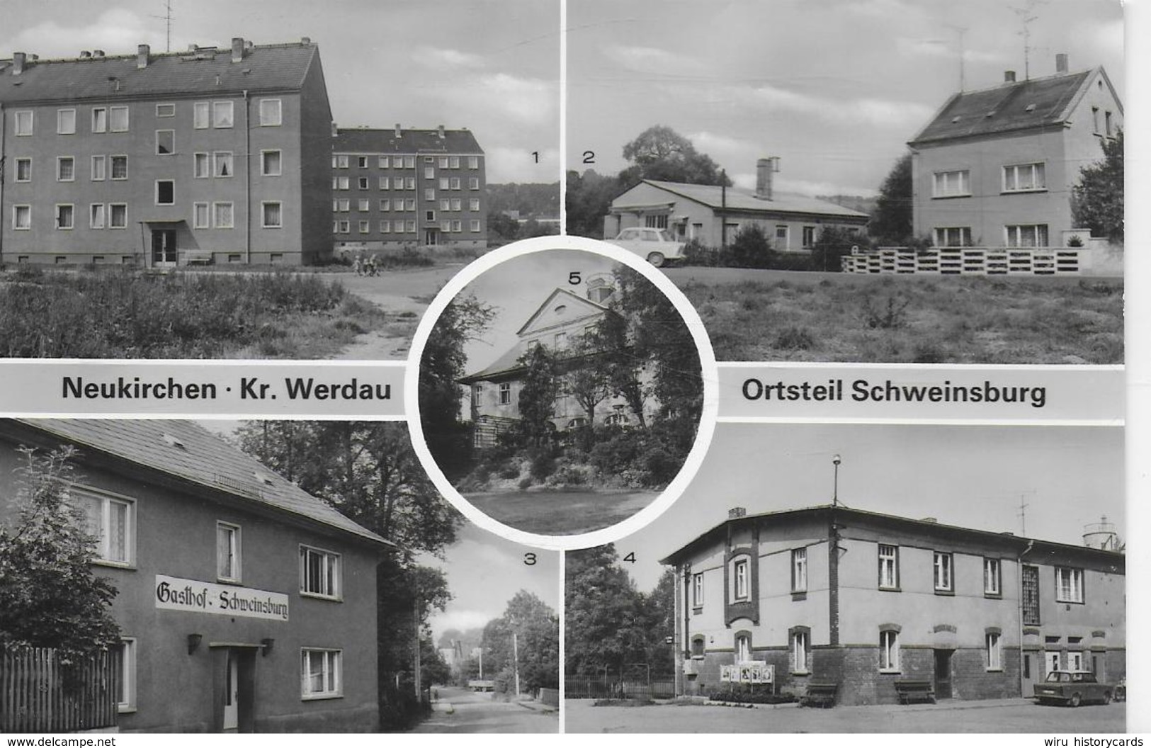 AK 0213  Neukirchen ( Kr. Werdau ) - OT Schweinsburg ( Gasthof ) / Ostalgie , DDR Um 1985 - Werdau