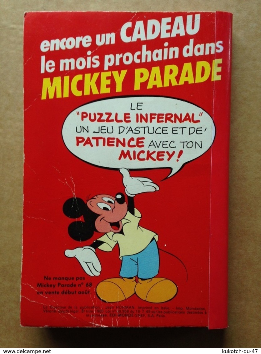 Disney - Mickey Parade - Année 1985 - N°67 - Mickey Parade