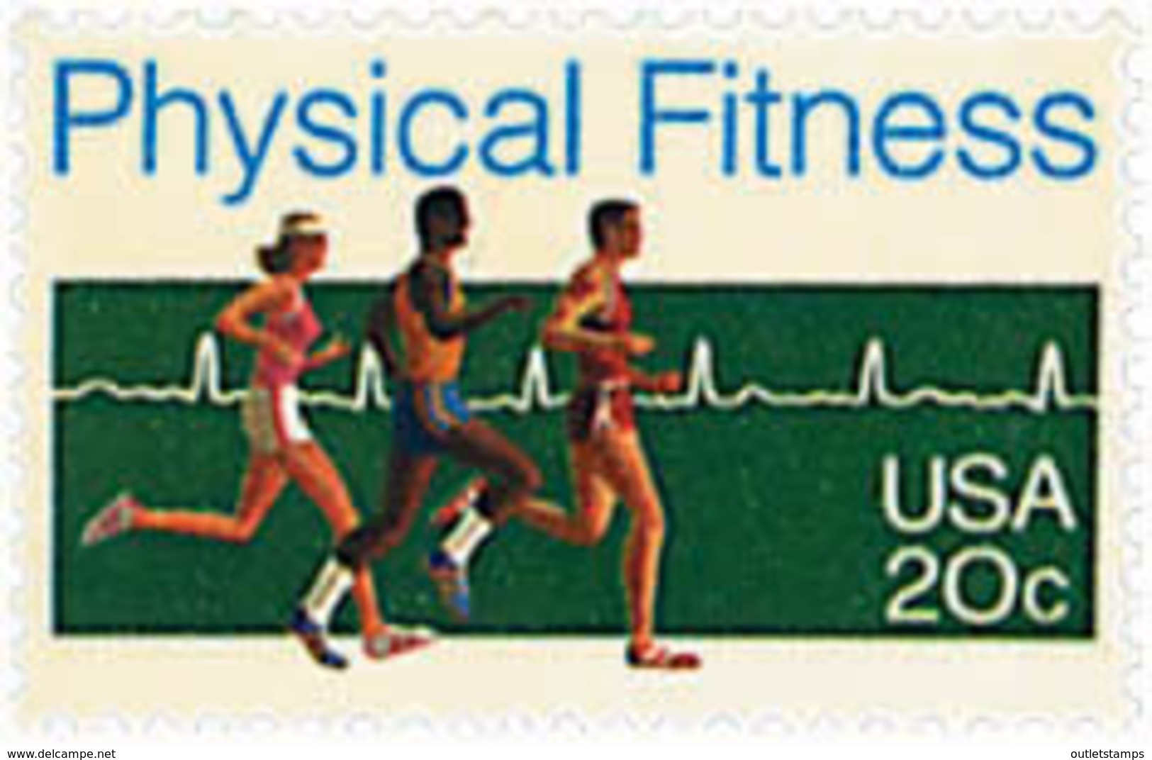 Ref. 27036 * NEW *  - UNITED STATES . 1983. PHYSICAL FITNESS NATIONAL MONTH. MES NACIONAL DE LA FORMA FISICA. - Neufs