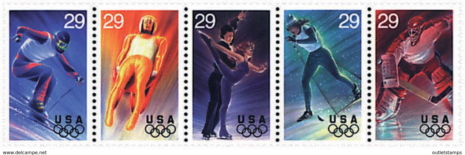 Ref. 5807 * NEW *  - UNITED STATES . 1994. XVII OLYMPIC WINTER GAMES. LILLEHAMMER 1994. 17 JUEGOS OLIMPICOS INVIERNO LIL - Nuevos