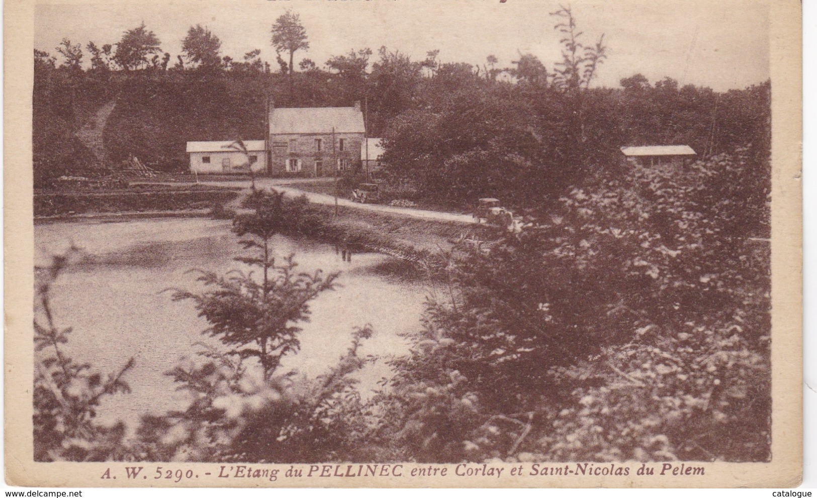 CPA 22 - L'Etange De PELLINEC Entre CORLAY Et  SAINT NICOLAS DU PELEM - Saint-Nicolas-du-Pélem