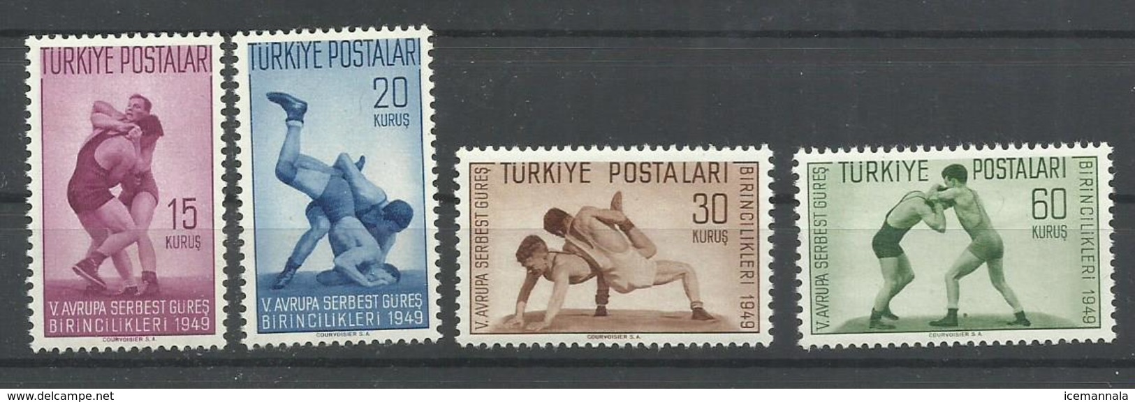 TURQUIA YVERT  1083/86   MNH  ** - Neufs